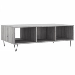 Berkfield Sturdy Coffee Table Grey Sonoma 104X60X35 Cm Engineered Wood - thumbnail 8