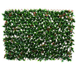 Greenbrokers Expanding Green & Red Foliage Willow Trellis (1M X 2) - thumbnail 1