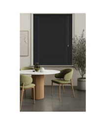 Black Pvc Venetian Blind 152Cm Drop (25mm Slats) 100Cm Wide - thumbnail 4