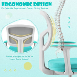 Computer Desk Chair Low Back Task Study Chairs Kids Office - thumbnail 5