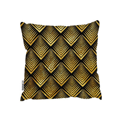 Andrew Lee Golden Art Deco (Outdoor Cushion) / 60Cm X 60Cm - image 1