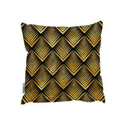 Andrew Lee Golden Art Deco (Outdoor Cushion) / 60Cm X 60Cm - thumbnail 1