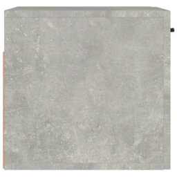 Berkfield Wall Cabinet Concrete Grey 80X35X36,5 Cm Engineered Wood - thumbnail 7