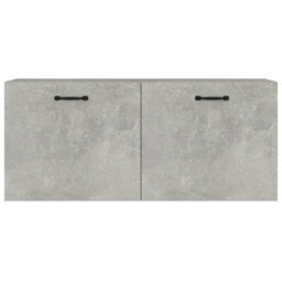 Berkfield Wall Cabinet Concrete Grey 80X35X36,5 Cm Engineered Wood - thumbnail 5
