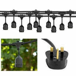 Multibao 48Ft 15M Heavy Duty Waterproof Outdoor Led String Lights For Party Garden Gazebo - thumbnail 7