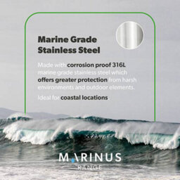 4Lite Marinus Outdoor Up Down Wall Light (Anthracite) Rust Free Ip44 Rated Motion Sensor Exterior Wall Lamp - 4L2/2308 - thumbnail 3