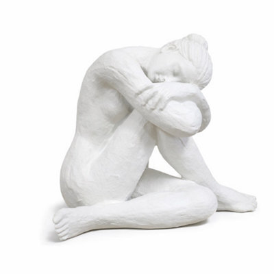 Gifts Direct 2 U Sculpted Serenity Resin Sitting Woman Figure - image 1
