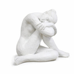Gifts Direct 2 U Sculpted Serenity Resin Sitting Woman Figure - thumbnail 1