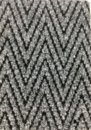 Super Magnum & Magnus Entrance Matting By Remland (Chevron Grey & Black, 2M X 2M) - thumbnail 1
