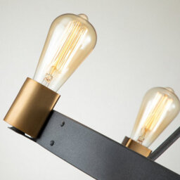 Luminosa Lighting Luminosa Hinkley Silas Cylindrical Pendant Ceiling Light Aged Zinc & Heritage Brass - thumbnail 2