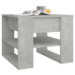 Berkfield Coffee Table Concrete Grey 55.5X55X45 Cm Engineered Wood - thumbnail 6