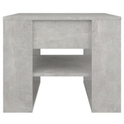 Berkfield Coffee Table Concrete Grey 55.5X55X45 Cm Engineered Wood - thumbnail 3