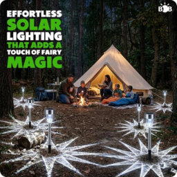 10 Pack White Solar Garden Stake Lights Outdoor Pathway Led Ip44 - thumbnail 6