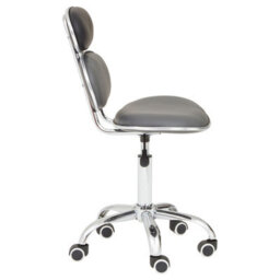 Orsina Ergonomic Black Pu Home Office Chair, Comfortable Work From Home Office Chair, Movable Ergonomic Chair - thumbnail 3