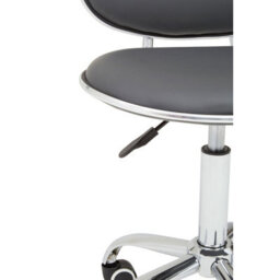 Orsina Ergonomic Black Pu Home Office Chair, Comfortable Work From Home Office Chair, Movable Ergonomic Chair - thumbnail 6