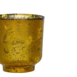 Ivyline Metallic Gold Glass Holder H19Cm W15.5Cm - thumbnail 4
