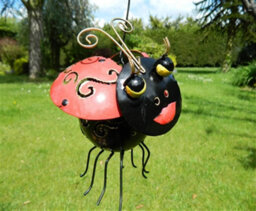 Metal Ladybird Animal Tea Light Candle Holder - thumbnail 1
