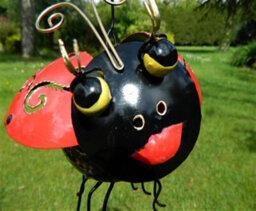 Metal Ladybird Animal Tea Light Candle Holder - thumbnail 3