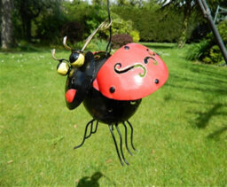 Metal Ladybird Animal Tea Light Candle Holder - thumbnail 2