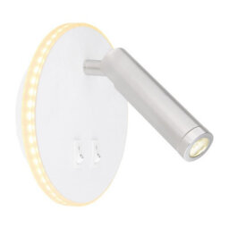 Luminosa Lighting Luminosa Many Reading Wall Light White Led 3000K