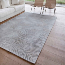 Meditation Coral 9228 Oyster White Flatweave Rug By Louis De Poortere-80Cm X 150Cm-80Cm X 150Cm - thumbnail 1