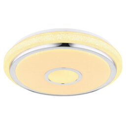 Luminosa Lighting Luminosa Dani Integrated Led Semi Flush Ceiling Light White Led Dimmable 2700-6500K Remote Control Timer - thumbnail 5