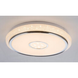 Luminosa Lighting Luminosa Dani Integrated Led Semi Flush Ceiling Light White Led Dimmable 2700-6500K Remote Control Timer - thumbnail 6