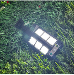 Amorly 1 Pack Solar Lights Outdoor, 60 Led Lights Dusk To Dawn Solar Security Flood Lights Motion Sensor For Yard, Entryway Garage, Porch - thumbnail 5