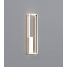 Luminosa Lighting Luminosa Boutique Rectangle Wall Lamp, Dimmable, 40W Led, 3000K, 2250Lm, White, 3Yrs Warranty - thumbnail 2