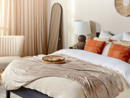Beliani Blanket Bayburt 150 X 200 Cm Beige - thumbnail 2