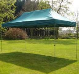 Crocodile Trading 3M X 4.5M Trader-Max 30 Commercial Instant Shelter Pop Up Gazebos Frame & Canopy - Green - thumbnail 4