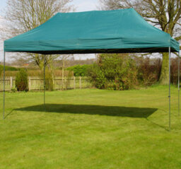 Crocodile Trading 3M X 4.5M Trader-Max 30 Commercial Instant Shelter Pop Up Gazebos Frame & Canopy - Green - thumbnail 5