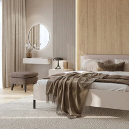 Arte Spacious Cashmere Eu Super King Bed Frame 180X200Cm - Modern Comfort With Upholstered Headboard - thumbnail 6