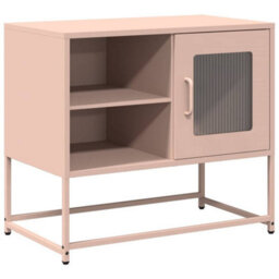 Berkfield Industrial Tv Cabinet Pink 68X39X60.5 Cm Steel