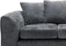 Luxury Dark Grey Soft Chenille 3+2 Seater Sofa Set - thumbnail 2