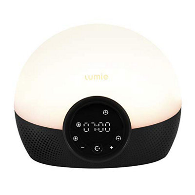 Lumie Bodyclock Glow 150 - Wake-Up Light Alarm Clock With 10 Sounds And Sleep Sunset, White