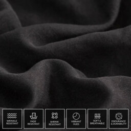 Pamposh King Size Duvet Cover Set Pre-Washed Microfibre Bedding Set Lightweight Premium Quilt Cover Set With Zipper Closure - thumbnail 6