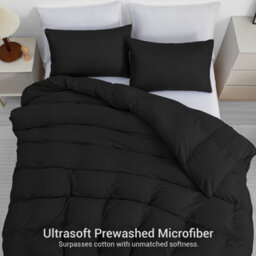 Pamposh King Size Duvet Cover Set Pre-Washed Microfibre Bedding Set Lightweight Premium Quilt Cover Set With Zipper Closure - thumbnail 3