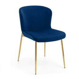 Oakham Cavendish Premium Blue Dining Chairs - Set Of 2 - thumbnail 2