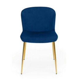 Oakham Cavendish Premium Blue Dining Chairs - Set Of 2 - thumbnail 3