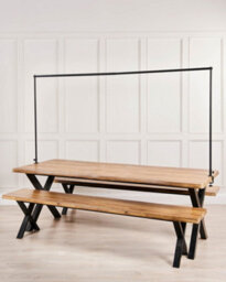 Werchristmas Black Extendable Over Table Display Bar - thumbnail 2