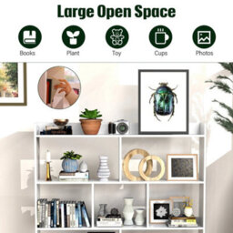 Wooden Shelf Bookcase Shelving 4 Tier Display Storage Unit Stand - thumbnail 3
