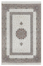 MiHOMEUK Minyatur Premium Quality V0233B Light Vizon/white Abstract Modern Turkish Area Rug - 80 X 150 Cm - thumbnail 1