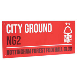 Nottingham Forest Fc City Ground Street Sign Red (One Size) - thumbnail 2