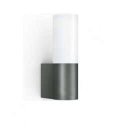 Steinel L 605 Anthracite Led Wall Light No Sensor Ip44 Opal Glass Aluminium