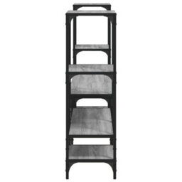 Berkfield Sturdy Tv Cabinet Grey Sonoma 206.5X28.5X95 Cm Engineered Wood - thumbnail 6