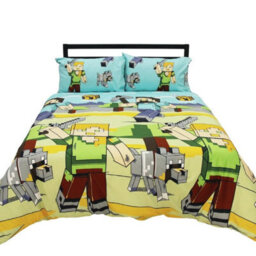Minecraft Adventures Reversible Duvet Set Multicoloured (Double) - thumbnail 4