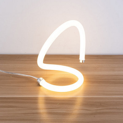 Harper Living Led Table Lamp, Uk Plug And On/off Switch S-Light Design, 14 Watts 1400 Lumens - image 1