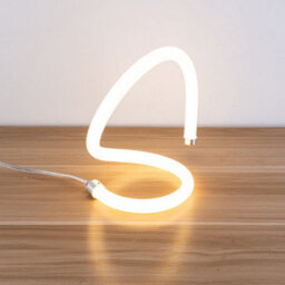 Harper Living Led Table Lamp, Uk Plug And On/off Switch S-Light Design, 14 Watts 1400 Lumens - thumbnail 1