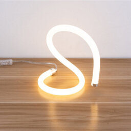 Harper Living Led Table Lamp, Uk Plug And On/off Switch S-Light Design, 14 Watts 1400 Lumens - thumbnail 3